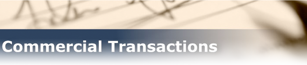 commercial transaction matters