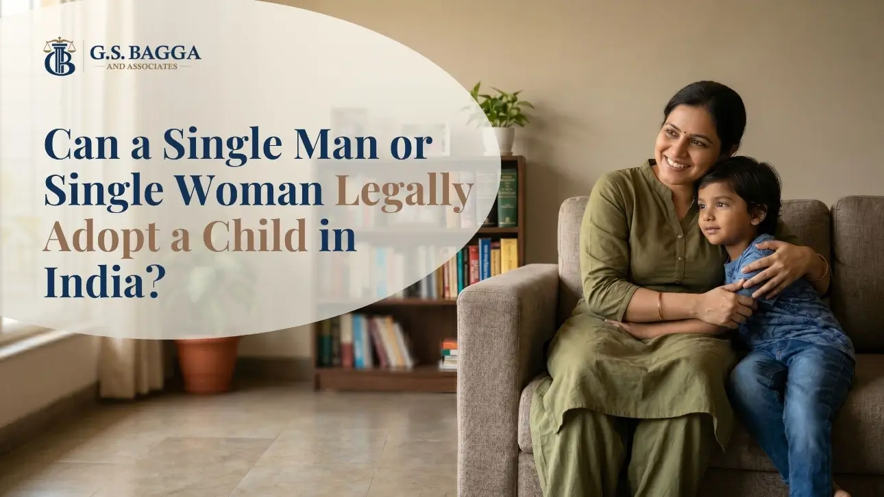 Single woman and child in a warm home setting illustrating single parent adoption in India under CARA guidelines