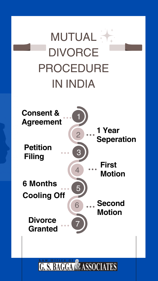 procedure for divorce by mutual consent in India